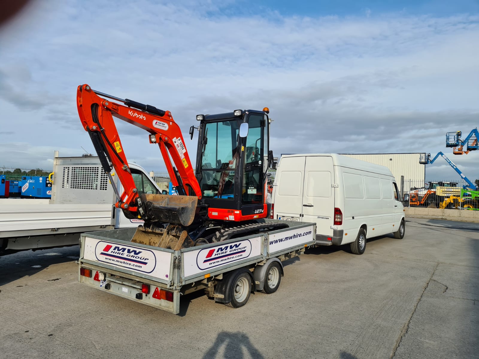Demo Kubota U27 mini digger...SOLD